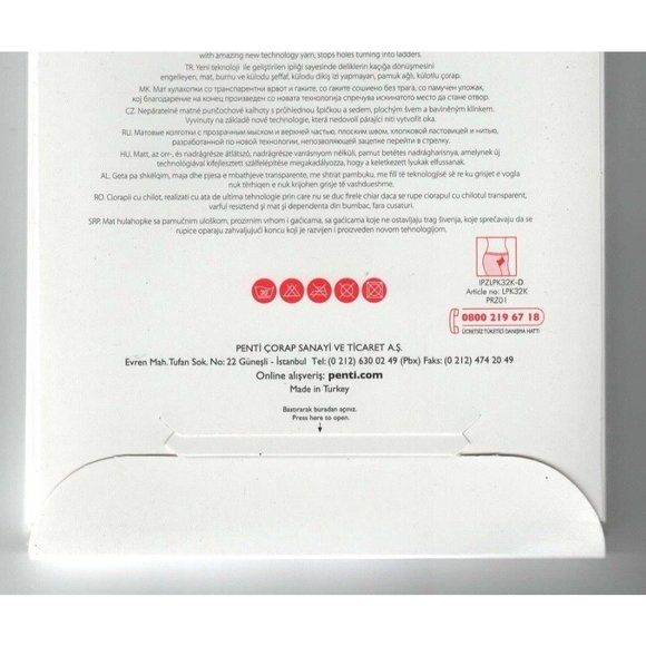 Penti Stop 15 Denier Bronze Small(1) New Tech Yarn Hole Stop Tights 3815 - Picture 5 of 10